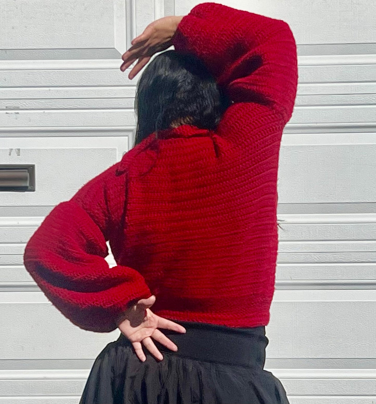 Balloon Sleeved Sweater