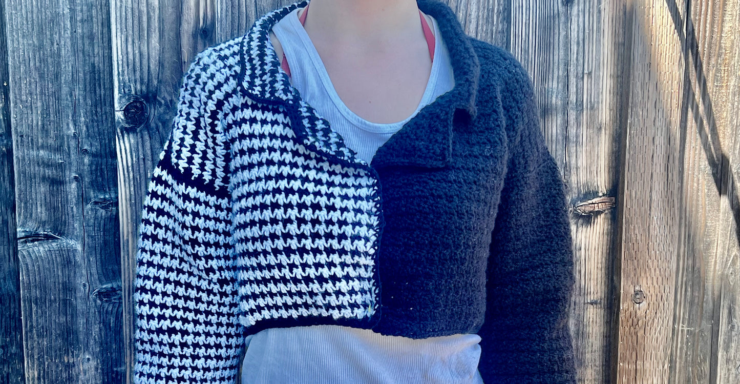 Houndstooth Blazer