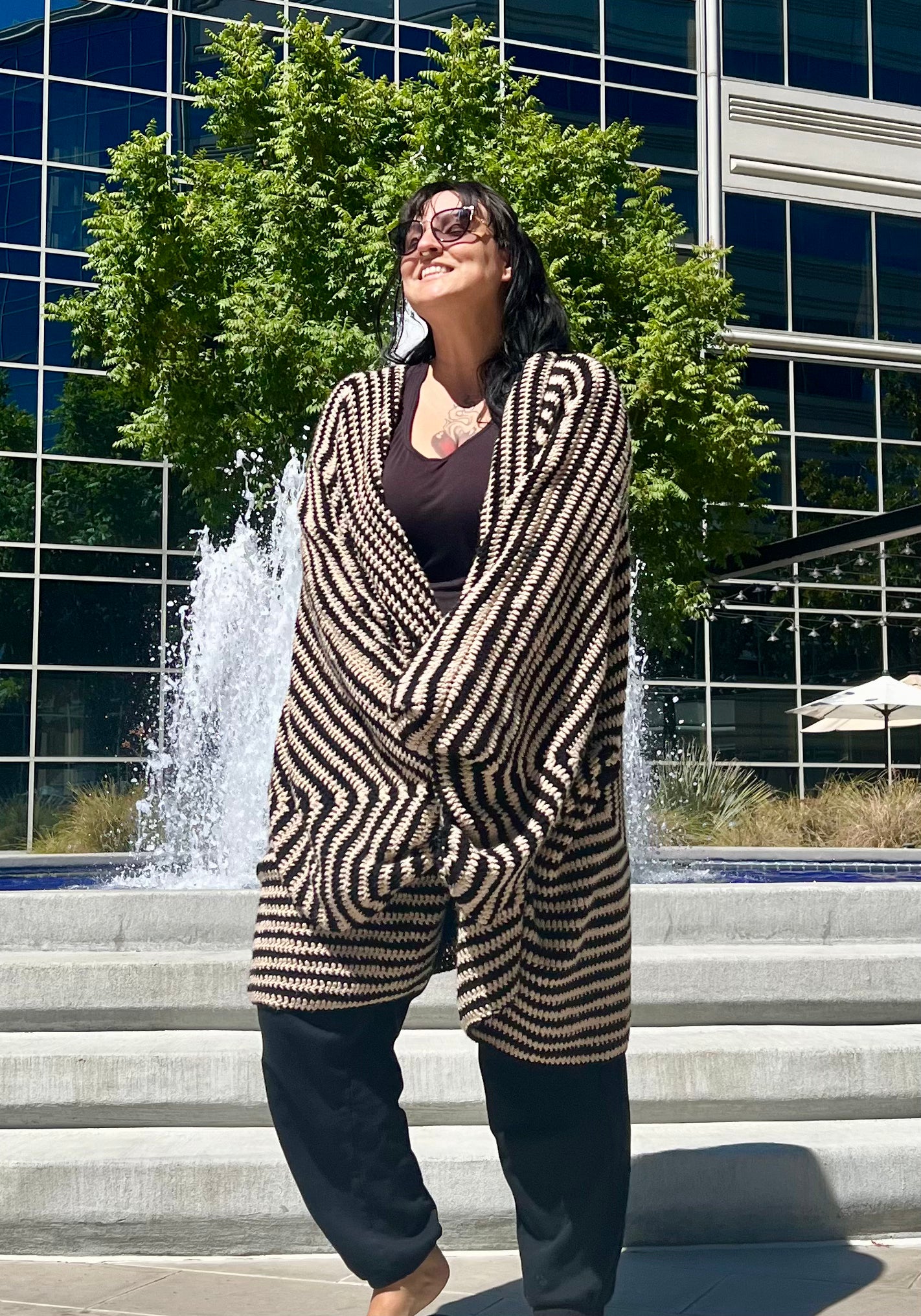 Oversized cardigan
