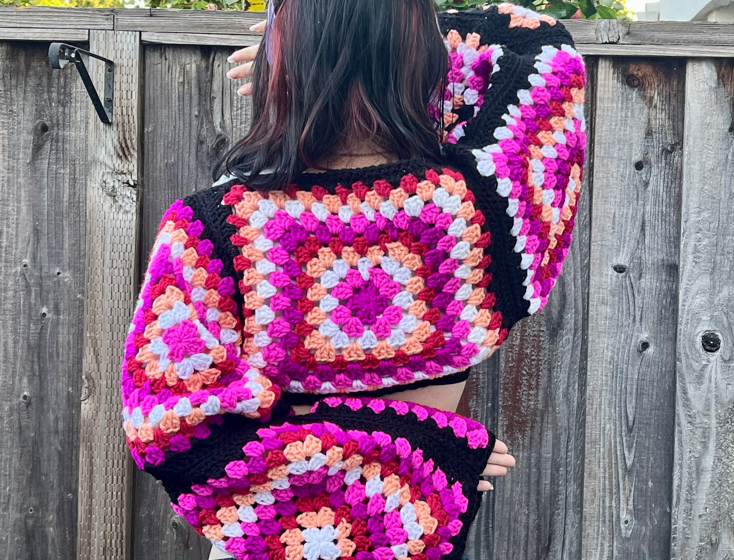 Granny Square Crop Top