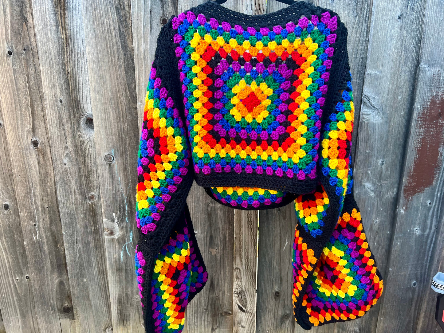 Granny Square Crop Top