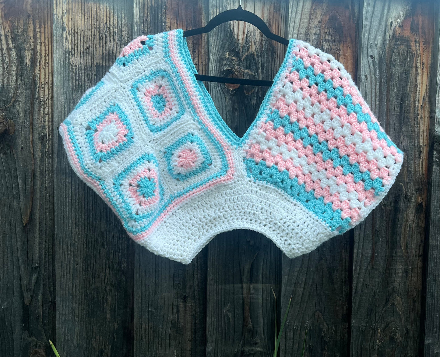 Granny Square Crop Top