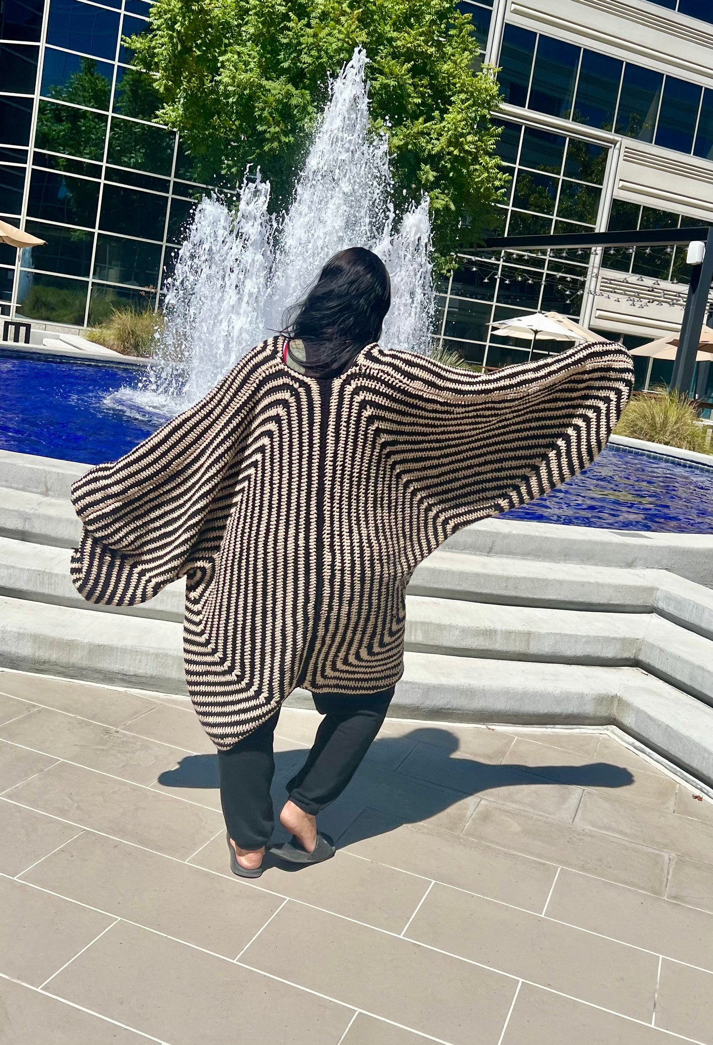 Oversized cardigan