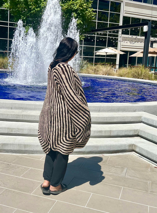 Oversized cardigan