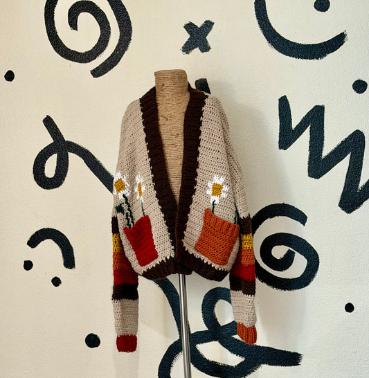 Pocket of Flowers Cardigan