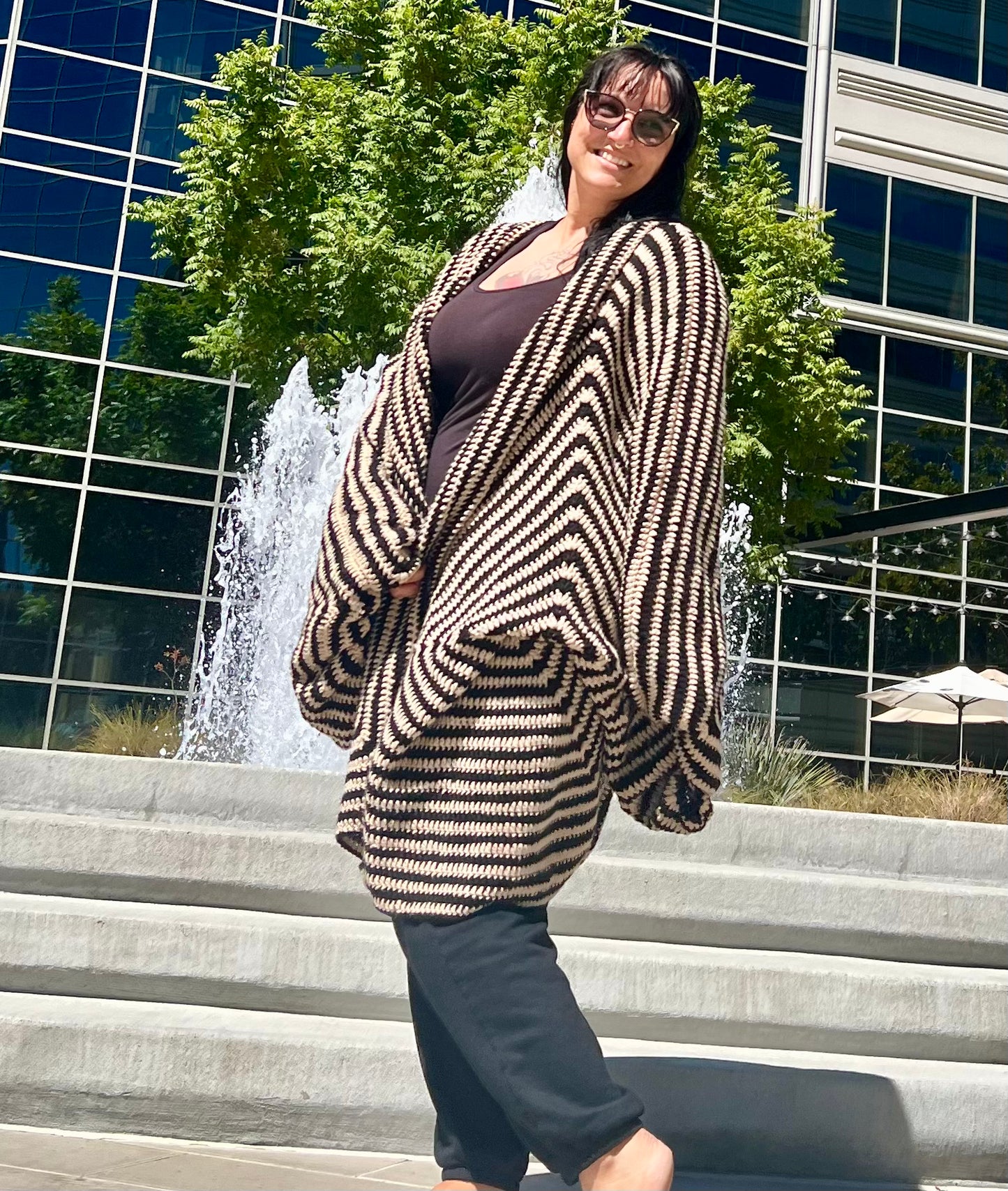 Oversized cardigan