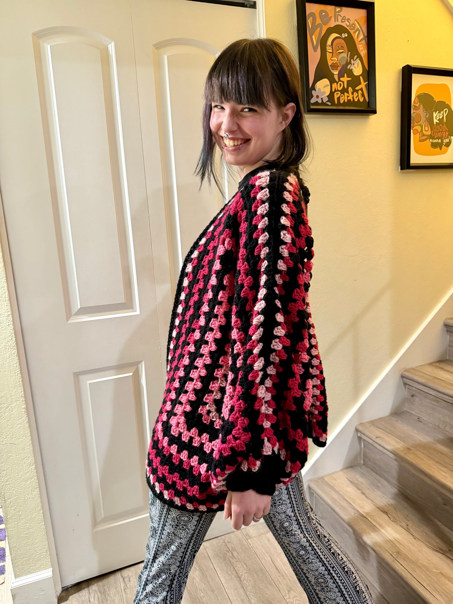 Hexagon Cardigan